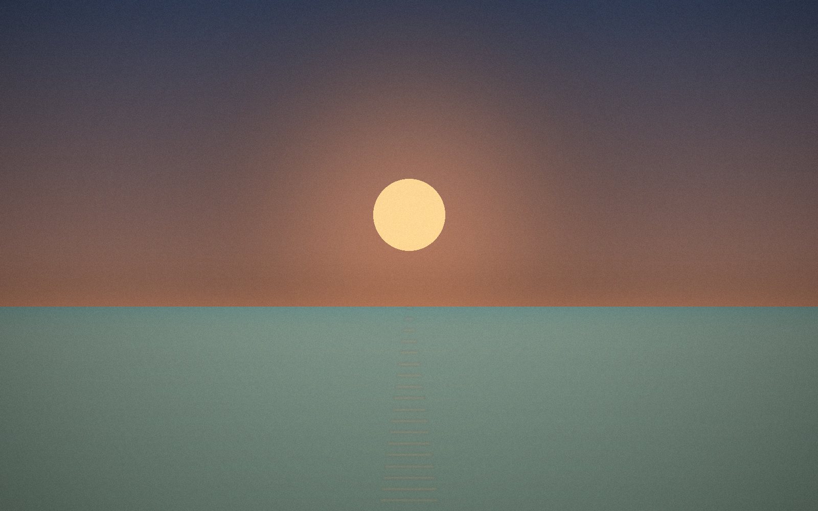 Rooftop pool and loungers at sunset